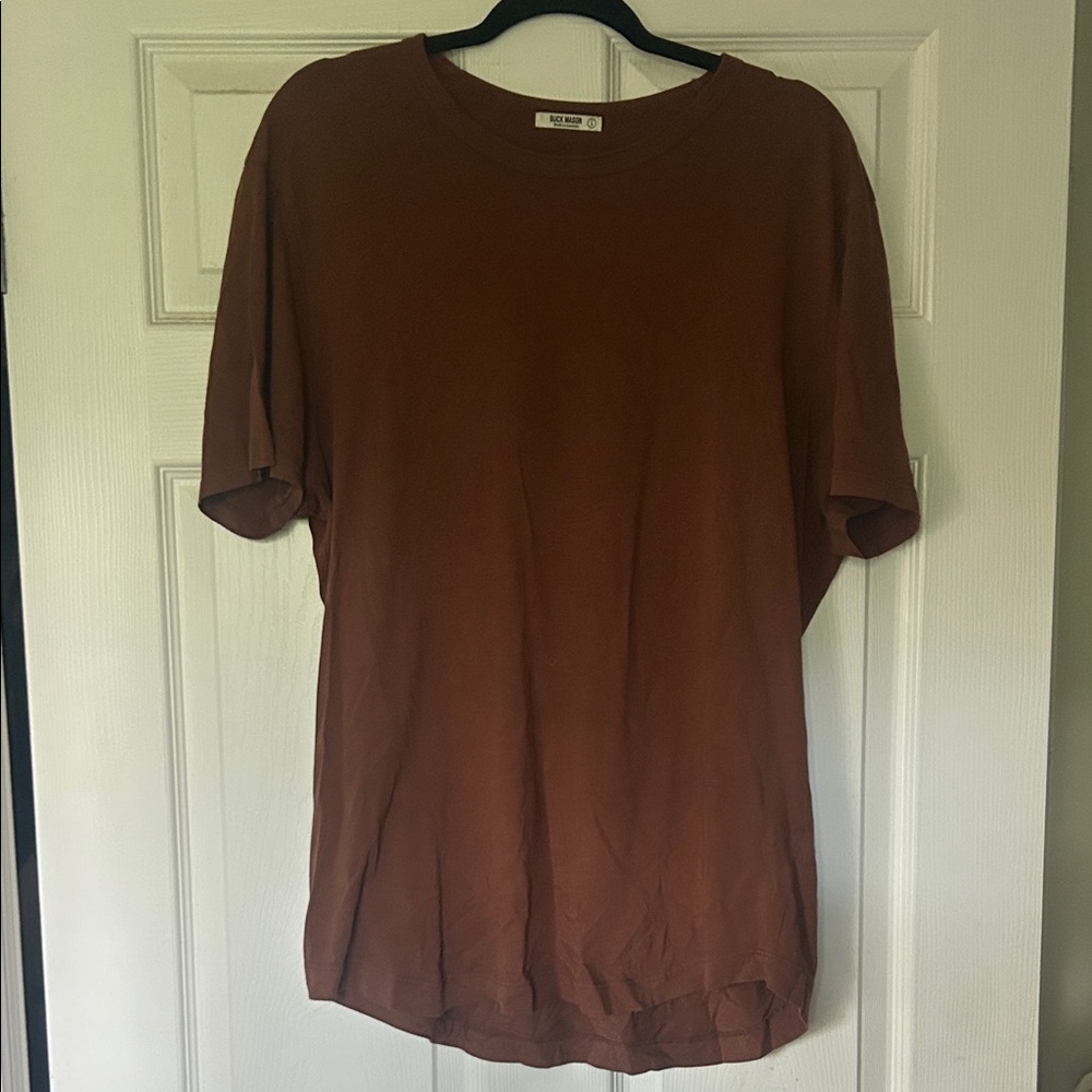 Buck Mason Women's Long Sleeve Tee - Brown